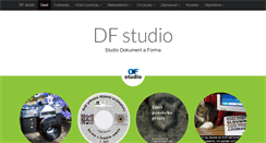 Desktop Screenshot of dfstudio.cz