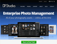 Tablet Screenshot of dfstudio.com